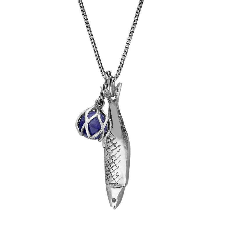 Sterling Silver Lapis Lazuli Pendant store ck