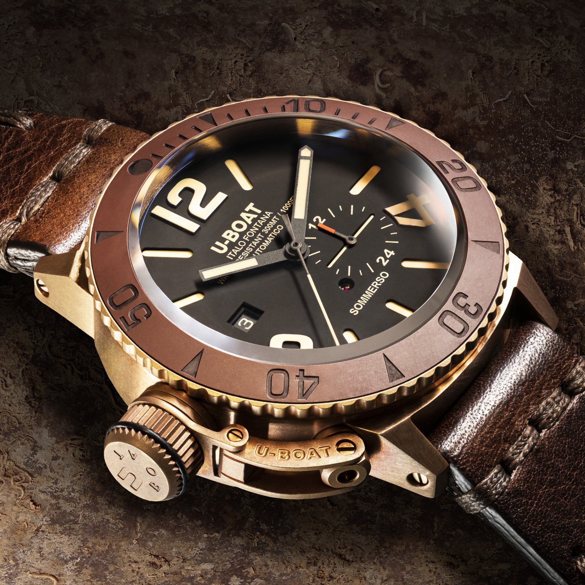 U boat bronze outlet watch