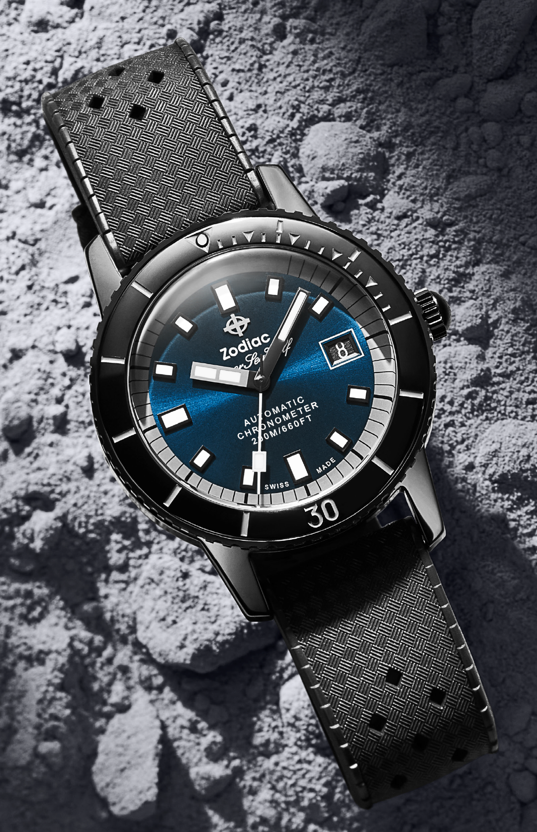 Zodiac Super Sea Wolf Ceramic Watch ZO9595 | W Hamond Luxury Watches