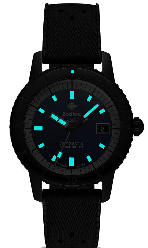 Zodiac Super Sea Wolf Ceramic Watch ZO9595 | W Hamond Luxury Watches