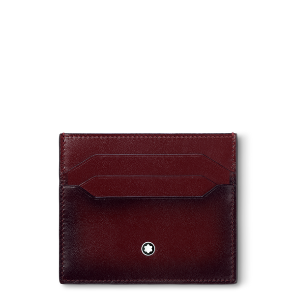 Montblanc M Gram 4810 Pocket holder, Leather, Cotton, Black, Cards, 12 -  Iguana Sell