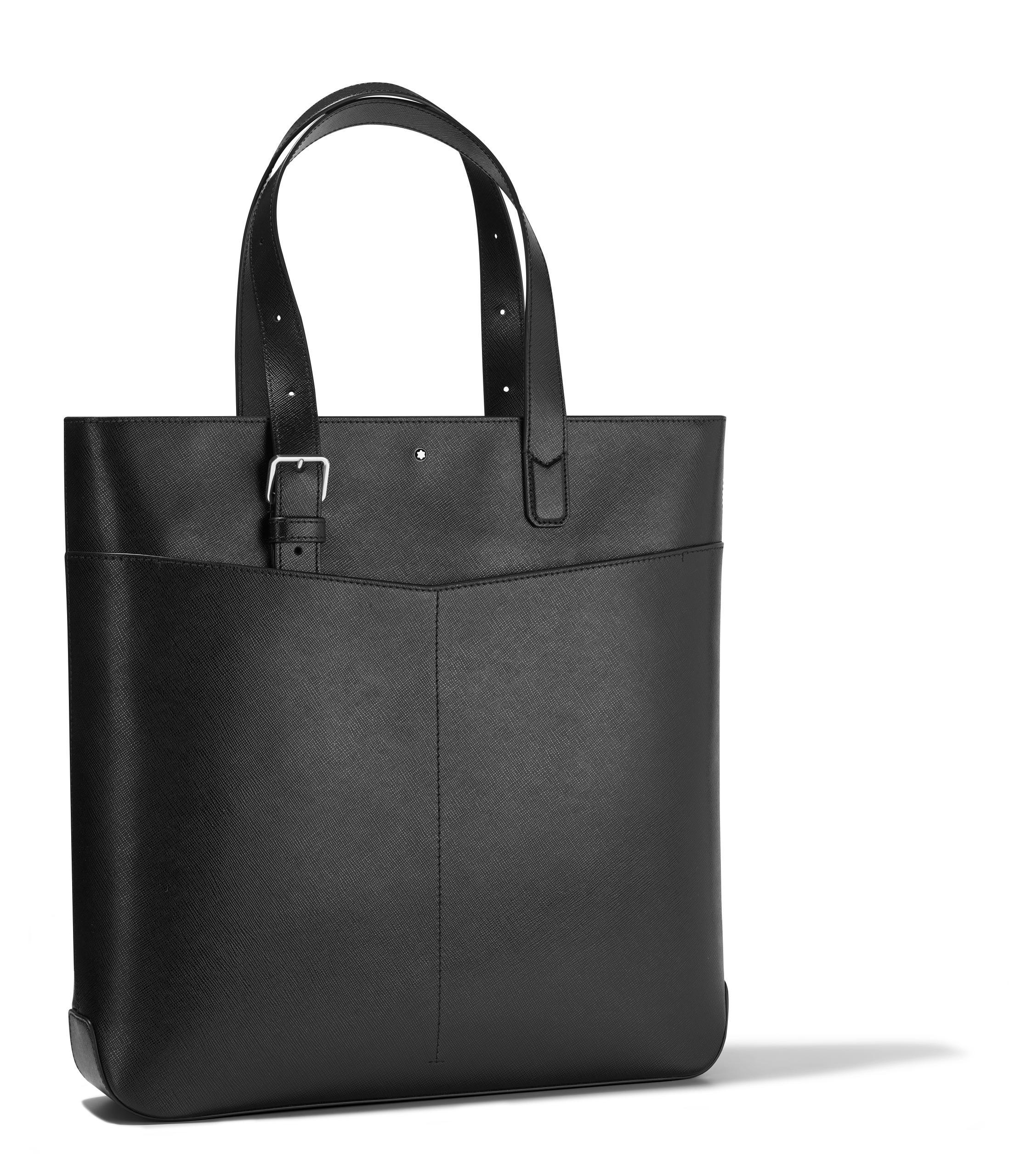 Montblanc Sartorial leather shoulder bag - Black