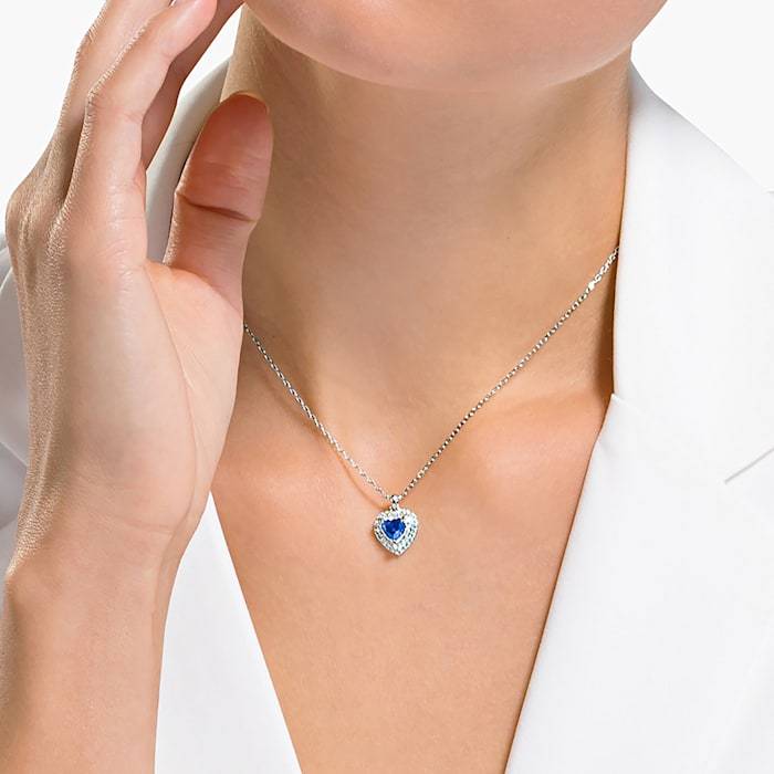 Swarovski Crystal Heart of Guardian Necklace – Crystsiva Charms
