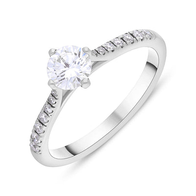 Featured Side Stone Diamond Rings image