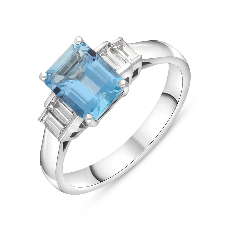 Buy Blue Aquamarine Stone Men's Ring, Pisces Birthstone Jewelry, Gift for  Men, 925 Silver, Rings for Men, Rings for Women, Unisex Ring Online in  India - Etsy