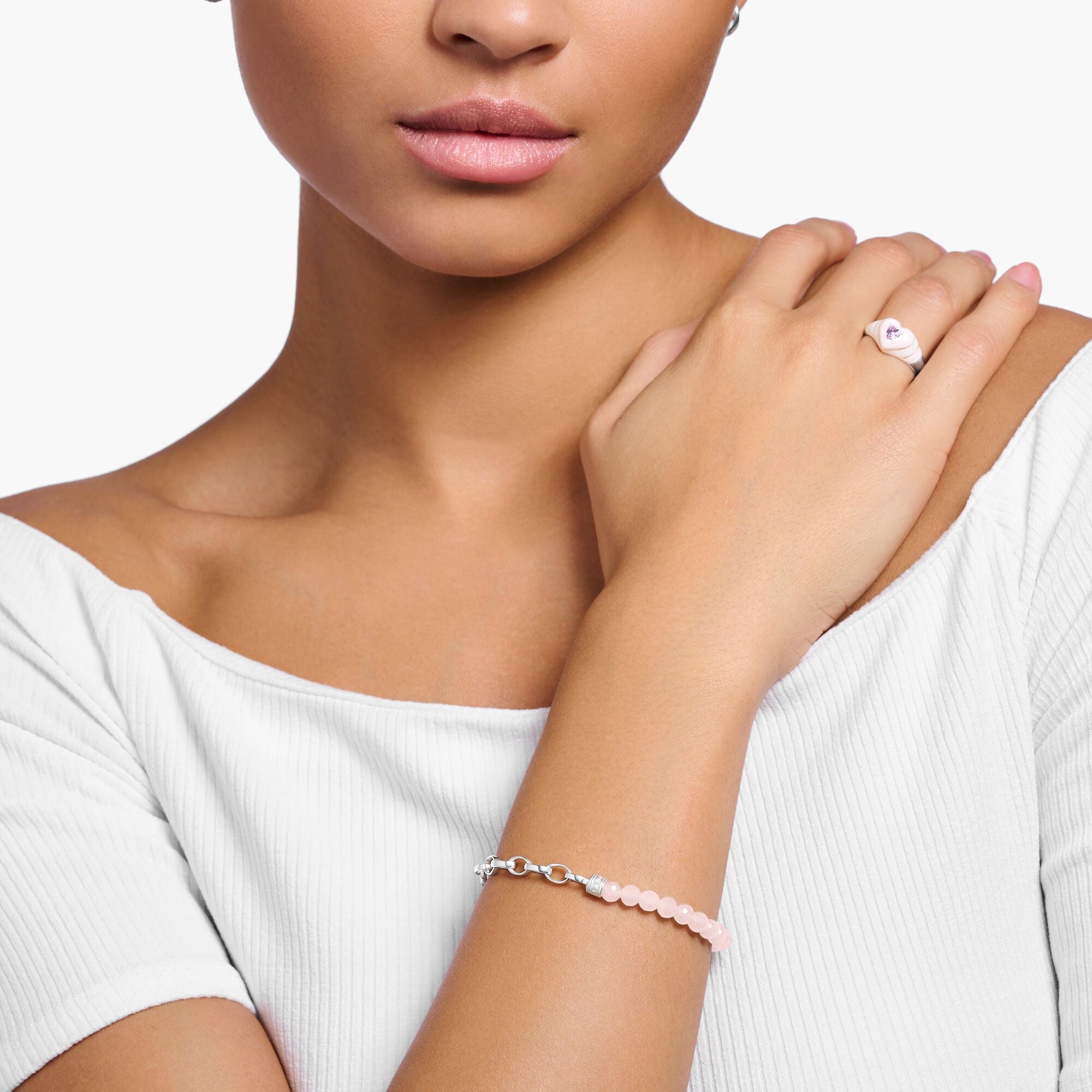 Thomas Sabo Silver Bracelet with Classic Pavé - Thomas Sabo Thomas Sabo Silver Bracelet with Classic Pavé - Thomas Sabo