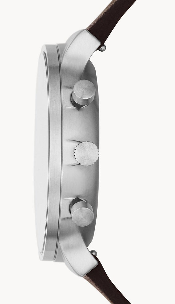 Buy SkagenMen's Ancher Stainless Steel and Mesh Quartz Watch Online at  desertcartINDIA