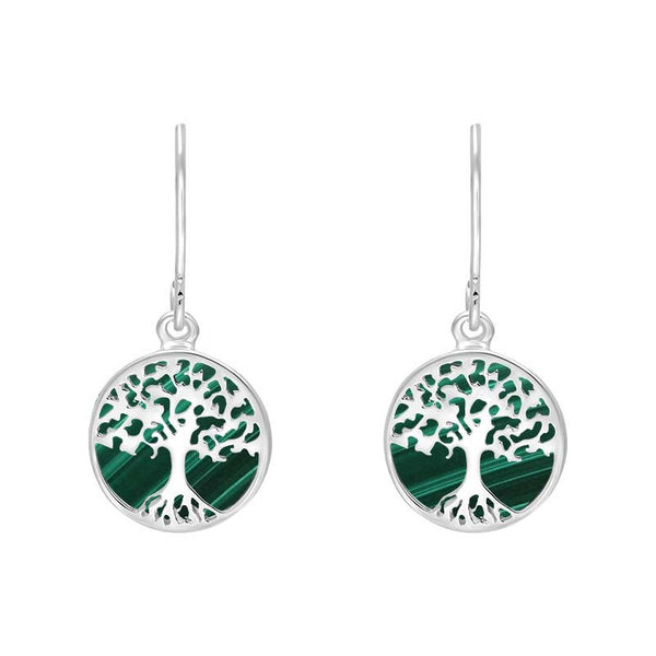 Boltlock Stone Earrings Gold/Malachite Online