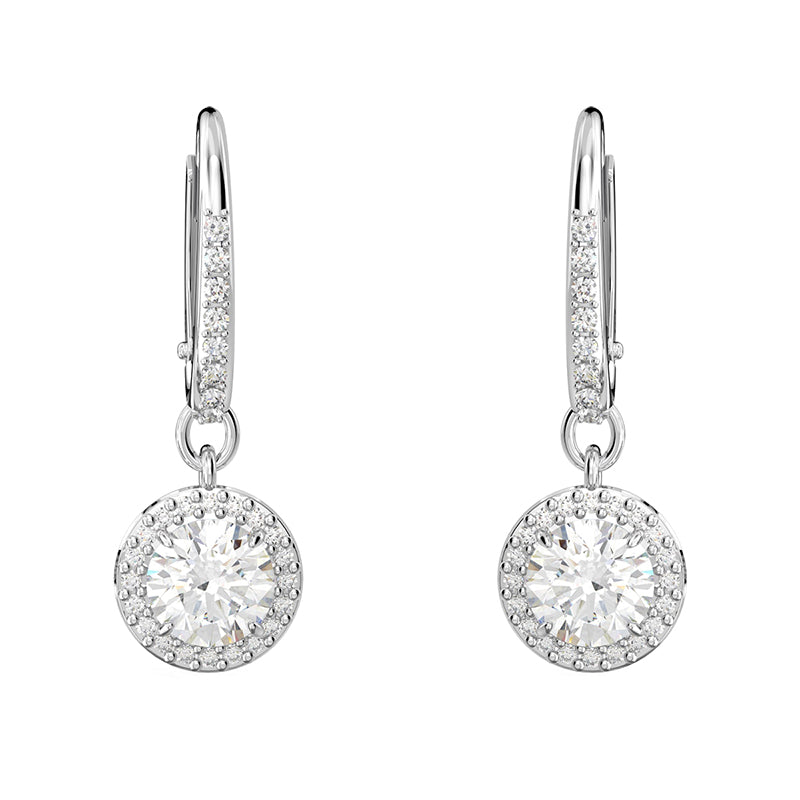 Swarovski Solitaire Crystal Necklace and Earrings Nepal | Ubuy