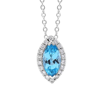 Featured Blue Topaz Necklace Sale image