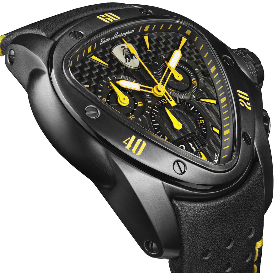 Tonino Lamborghini Watch Spyder Yellow T9SE | W Hamond Luxury Watches