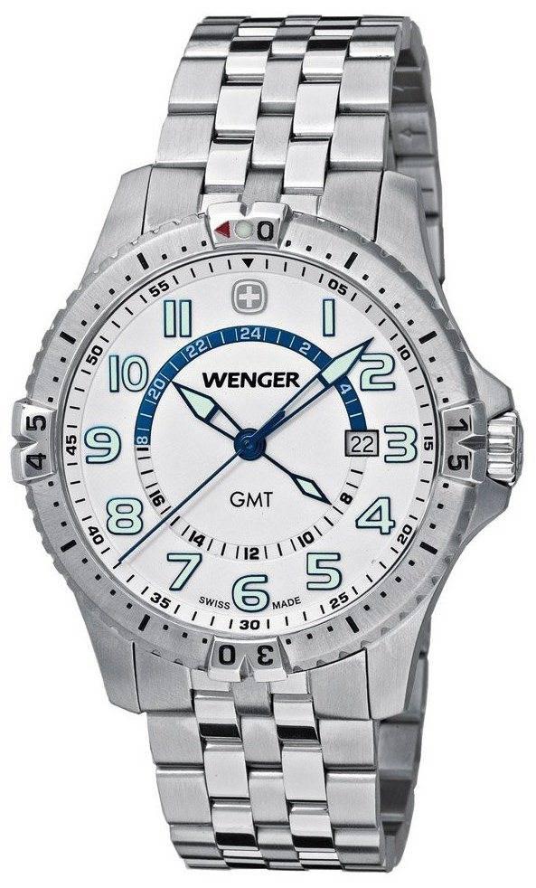 Wenger Watch Squadron GMT Bracelet D 77079 W Hamond Luxury Watches